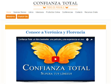 Tablet Screenshot of confianza-total.com